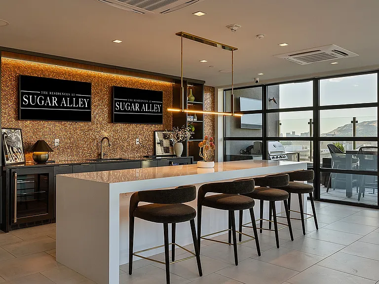Rooftop Clubroom Front View