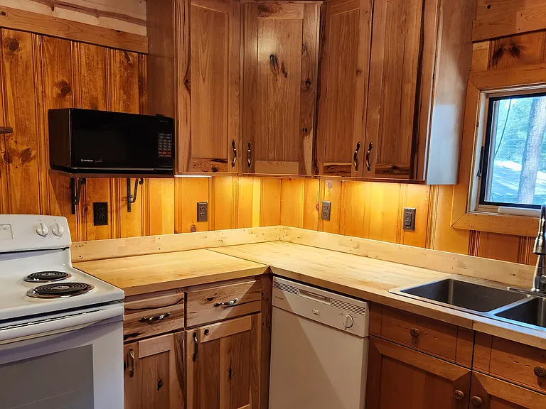 You will enjoy the kitchen especially if you like to cook.