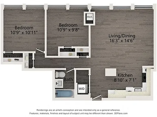 Floor plan B1 09