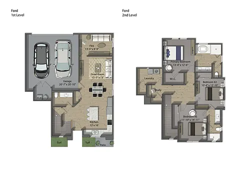 Floor plan Ford
