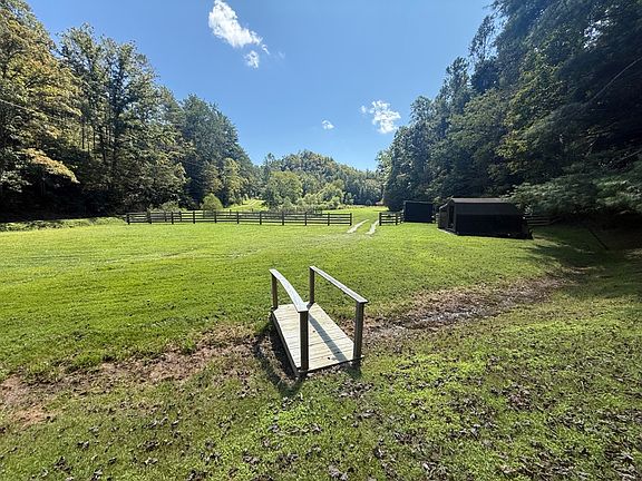 The view out back as you stroll towards the garden