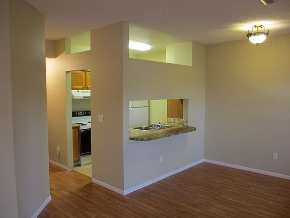 view of kitchen from dining room