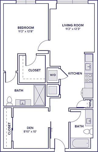 Floor plan A09D - South Tower