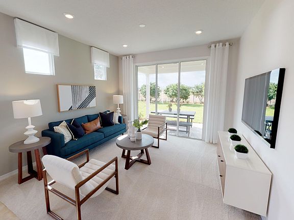 Spacious Living Room - Model Representation