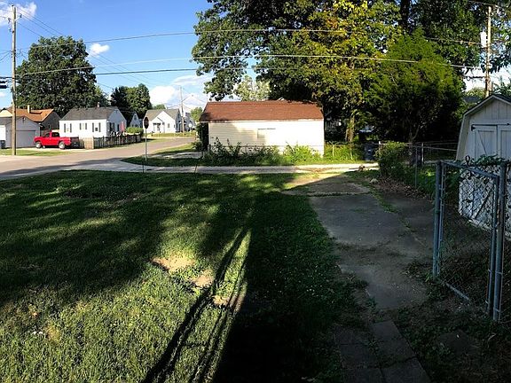 Side Yard and Parking