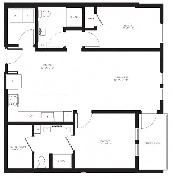 Floor plan B14