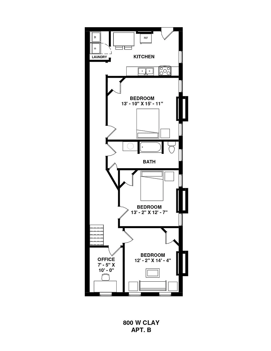Building Photo - 800 W Clay St #B
