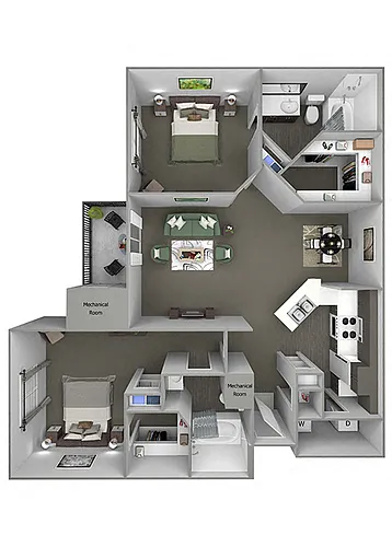Floor plan B3 (The Wakonda)