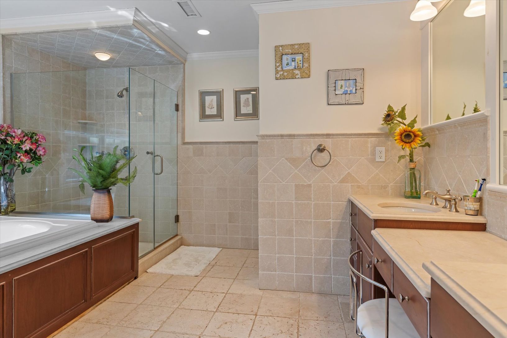  Primary Bath with Soaking Tub and Large Shower