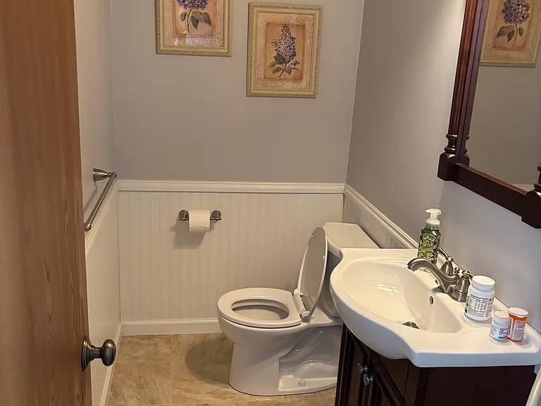 1st floor powder room