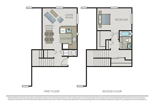 Floor plan Plan 1D Townhome