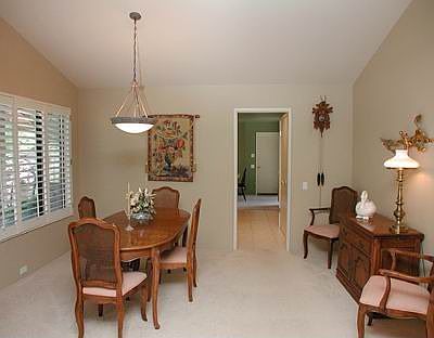 formal dining area