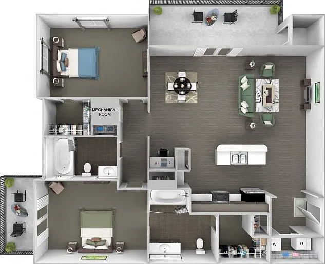 Windward Long Point Apartments — Photo 32
