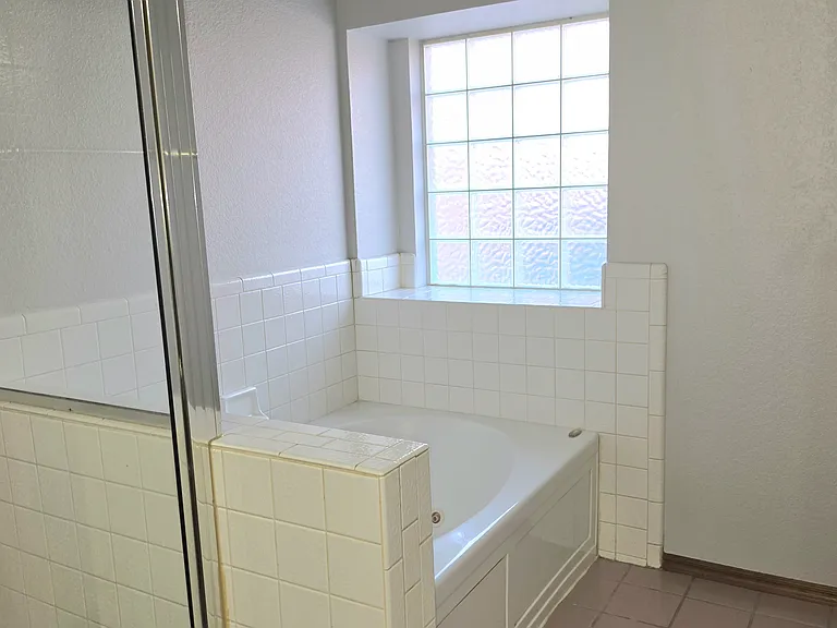 Master Bathroom with shower & jacuzzi
