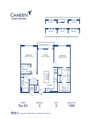 Floor plan B3