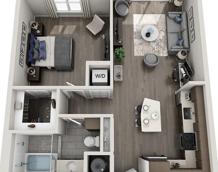 Sofia Coral Gables - B3 - 1 Beds - 1 Baths - 777 Sq. ft.