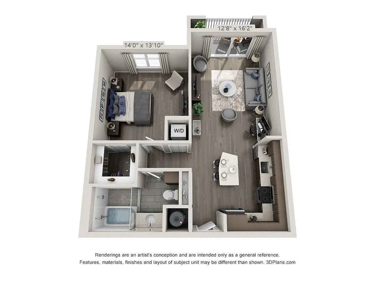 Floor plan B3