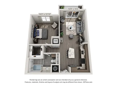 Floor plan B3
