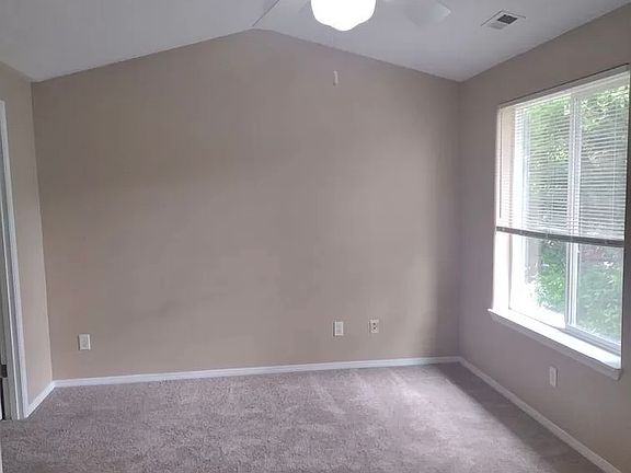 Good Size Master Bedroom with Ceiling Fan, walk-in closet and on-suite bathroom