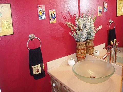 French Style Half Bath