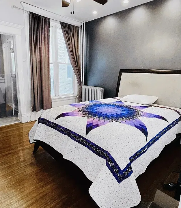 Bedroom (large enough for queen sized-bed, dresser and working desk)