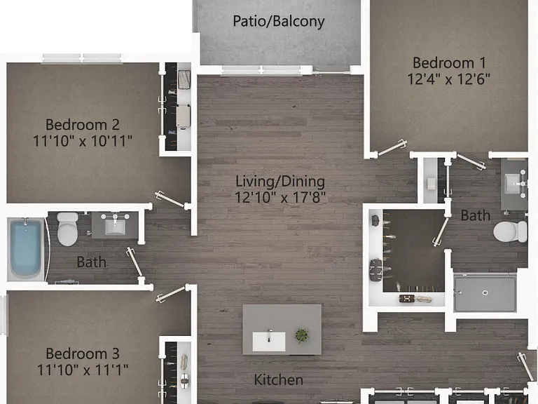 The Maddox Luxury Apartments — Photo 117