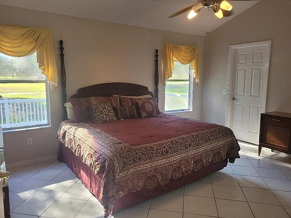 Primary room with a king size bed