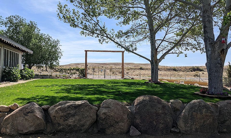 Front grass area and view