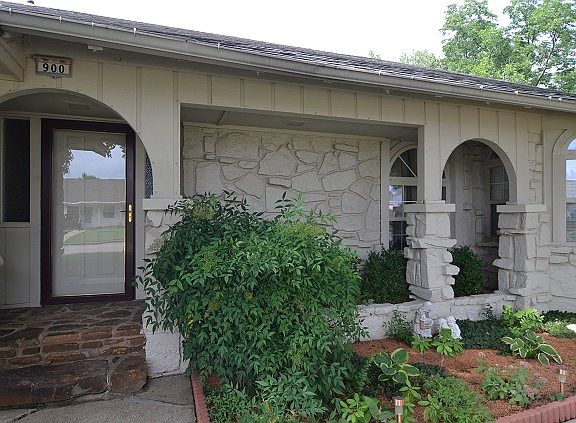 Wonderfully maintained flower beds