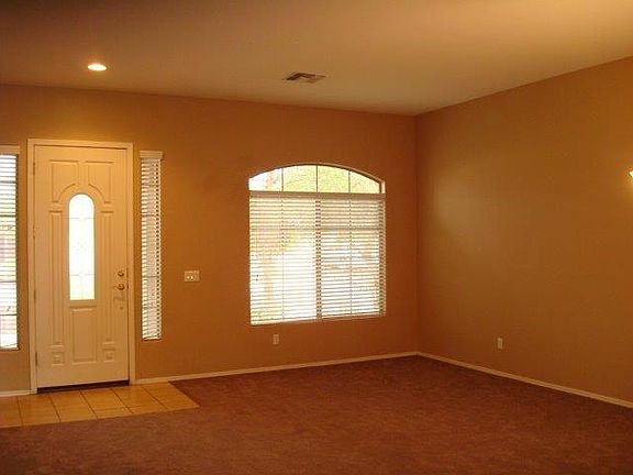 Front entry and living room