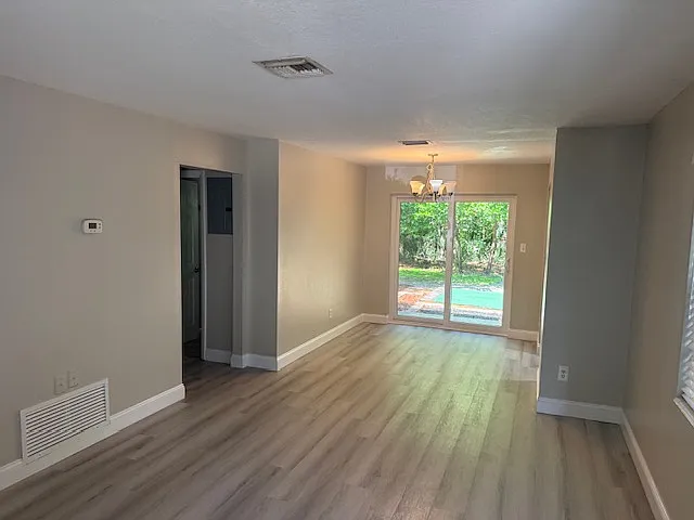 Spacious, updated living area.