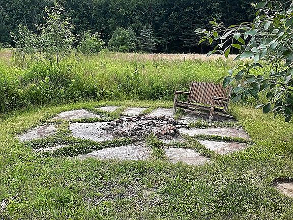 fire pit at the "turtles"