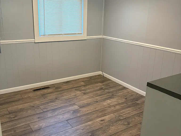 Dining Room has built in cabinet