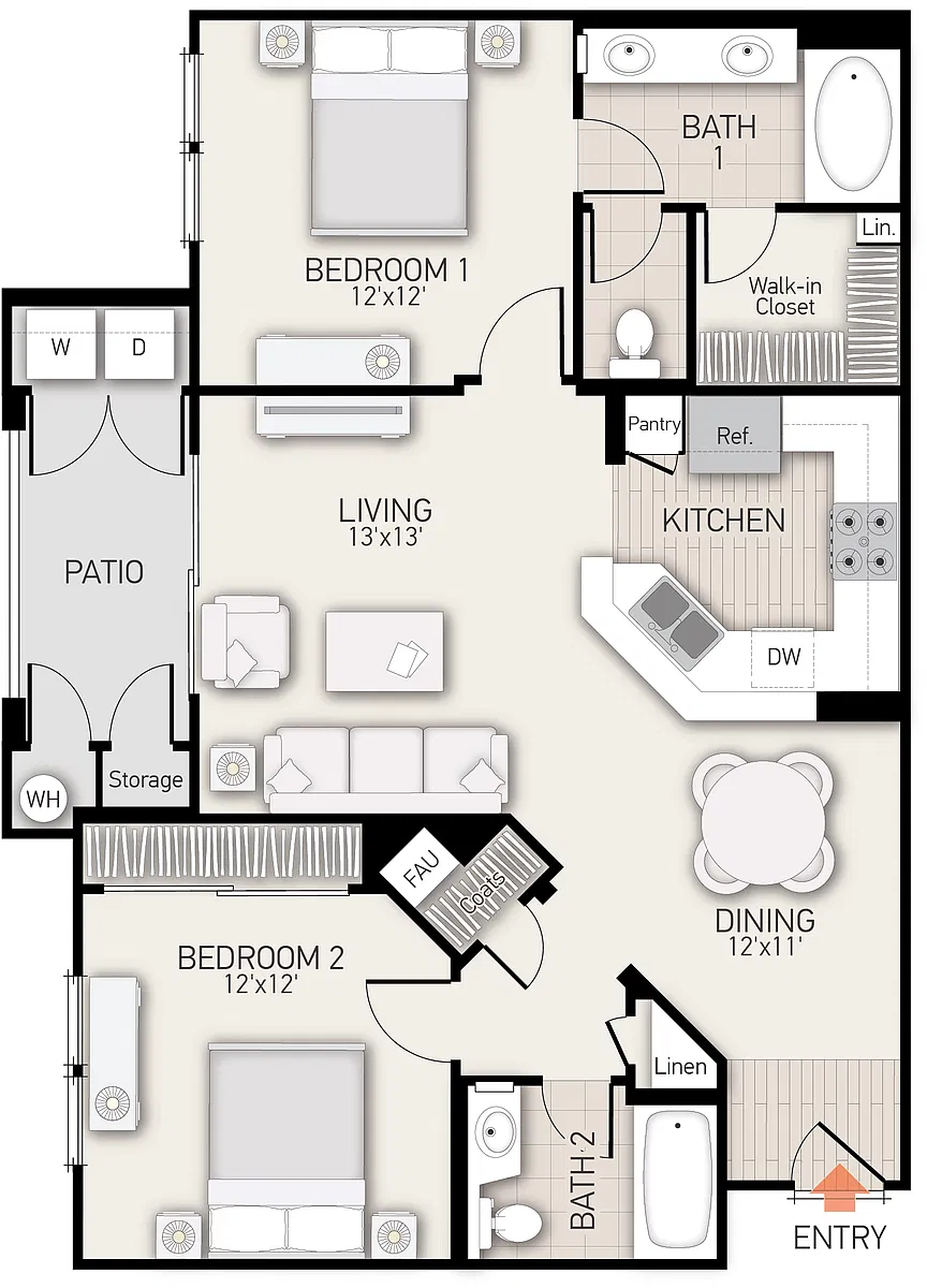 Floor plan Quail Ridge - Plan G