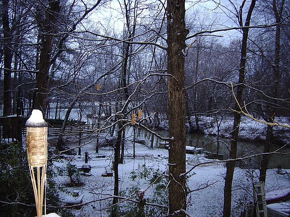 From our deck