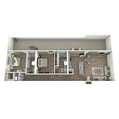 Floor plan B8