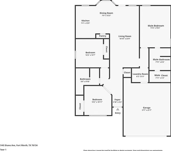 3 bed, 2.0 bath, 1343 sqft, $1,885 — Photo 2