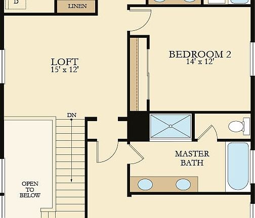 Reverse Layout of 2nd Floor