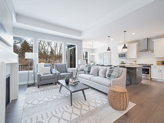 Stock photo not meant to represent final colors and finishes of home under construction.