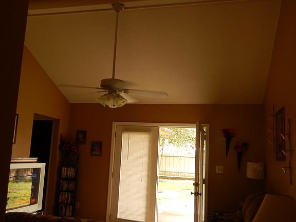 Ceiling fan in den