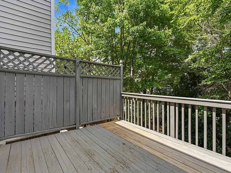 Deck off of living room view 2