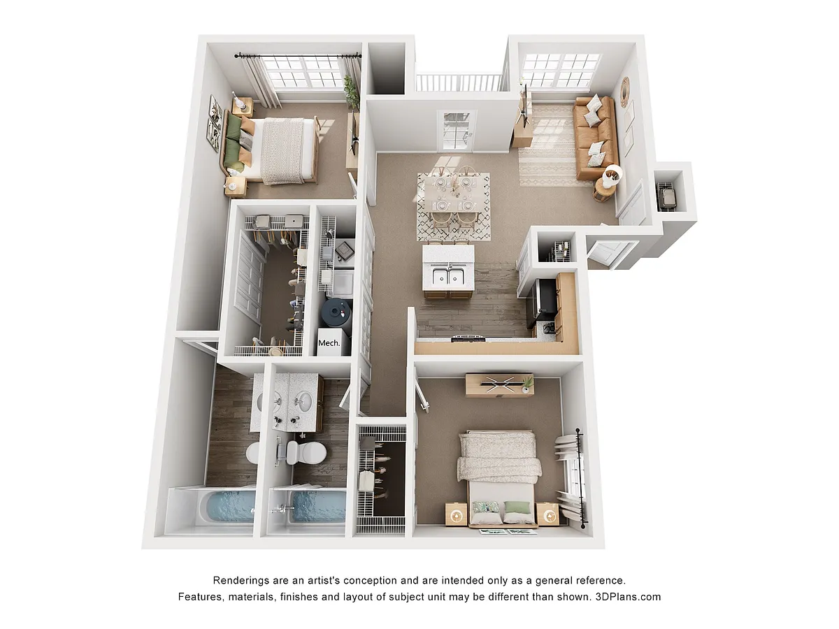Floor plan DaVinci - Classic