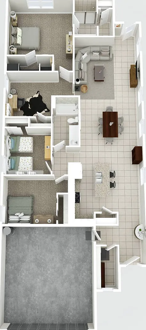 3 bed, 2.0 bath, $1,850 — Photo 2
