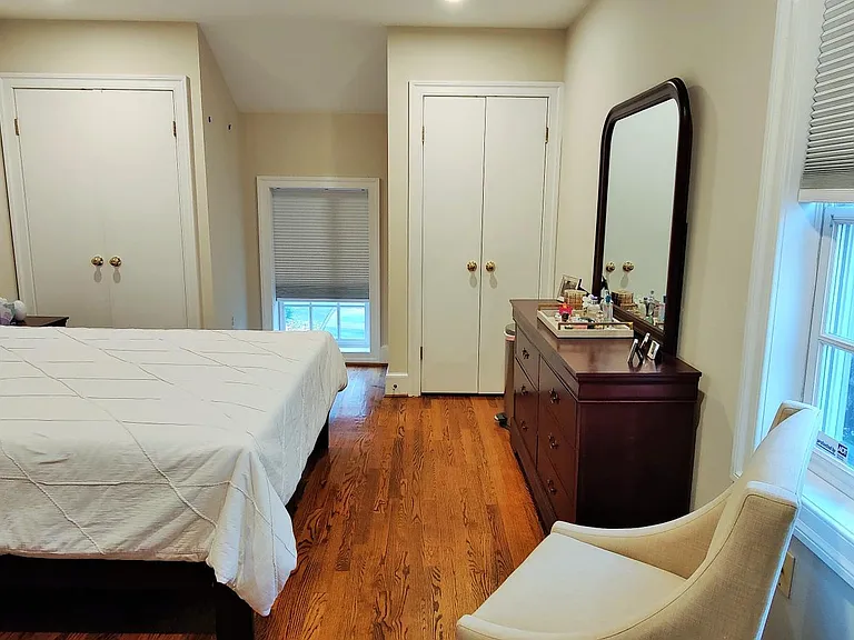 Master Bedroom with attached Bathroom and two closets