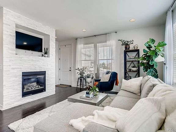 Sitting Area with Fireplace