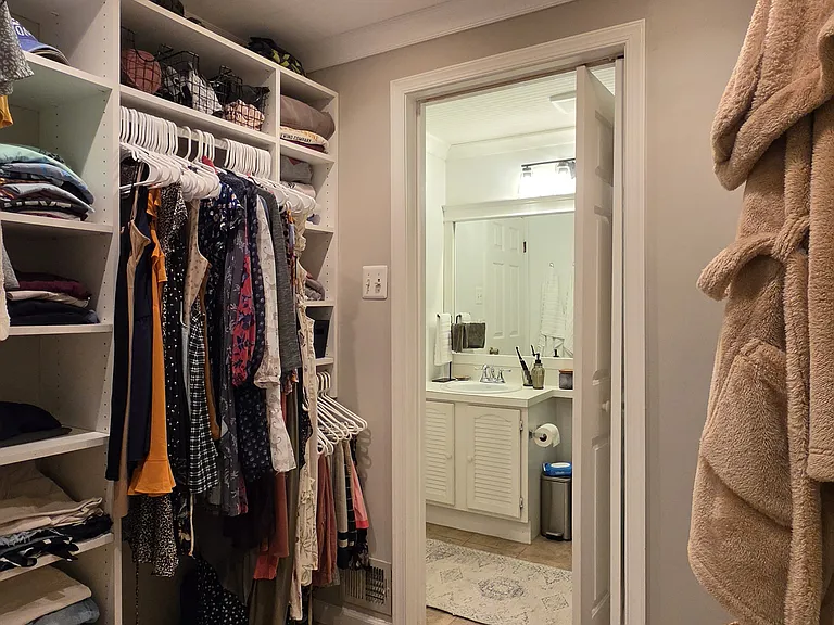 Master closet