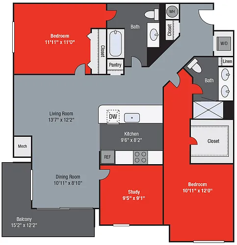 Floor plan B15