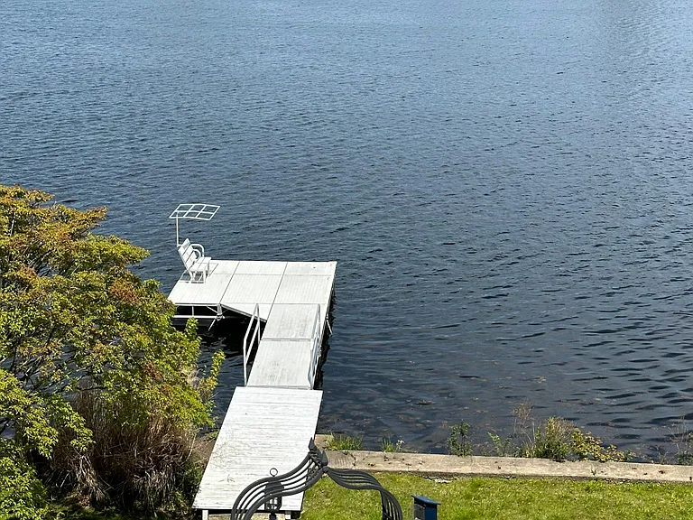 Private Dock with built-in bench
on a 60 acre private lake