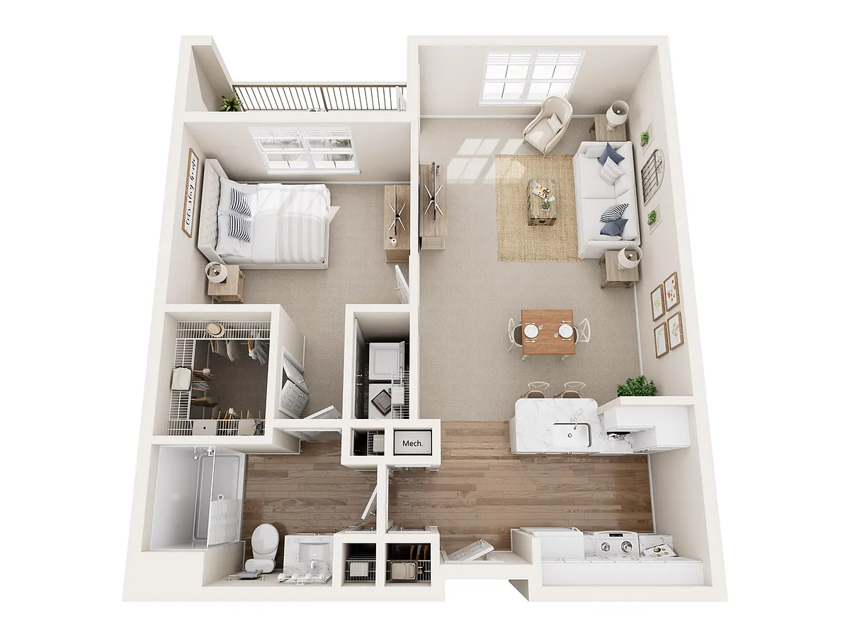 Floor plan Royal Oaks 1- A2