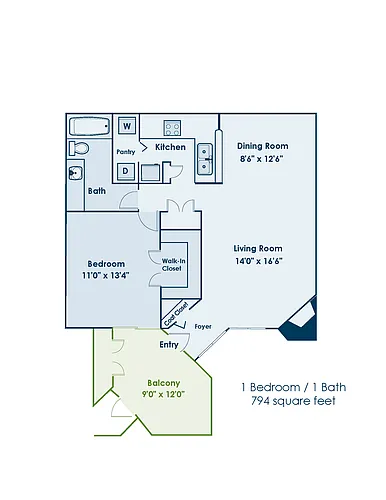 Floor plan A1